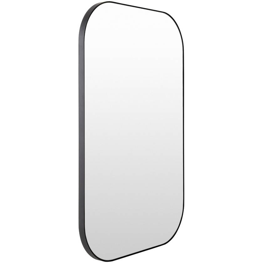 Taisha Modern Black Wall Mirror