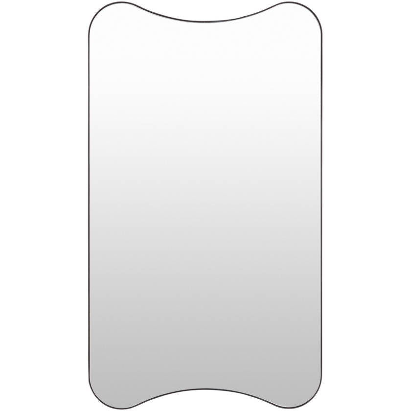 Ena Modern Black Wall Mirror