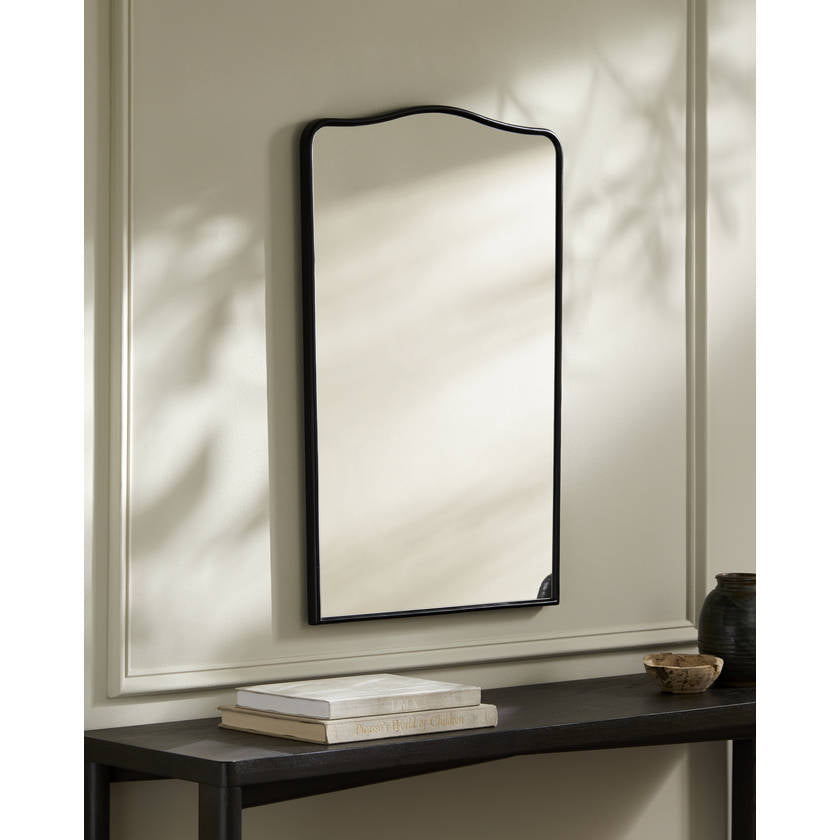 Truc Traditional Black Wall Mirror