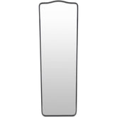 Corwyn Traditional Black Wall Mirror