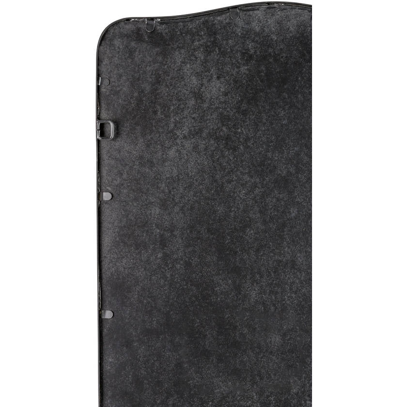Corwyn Traditional Black Wall Mirror