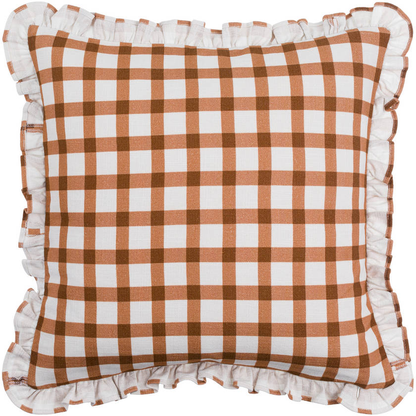 Joshau Burnt Orange Pillow Cover