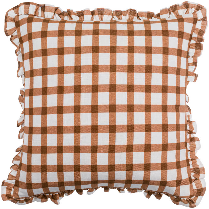 Joshau Burnt Orange Pillow Cover
