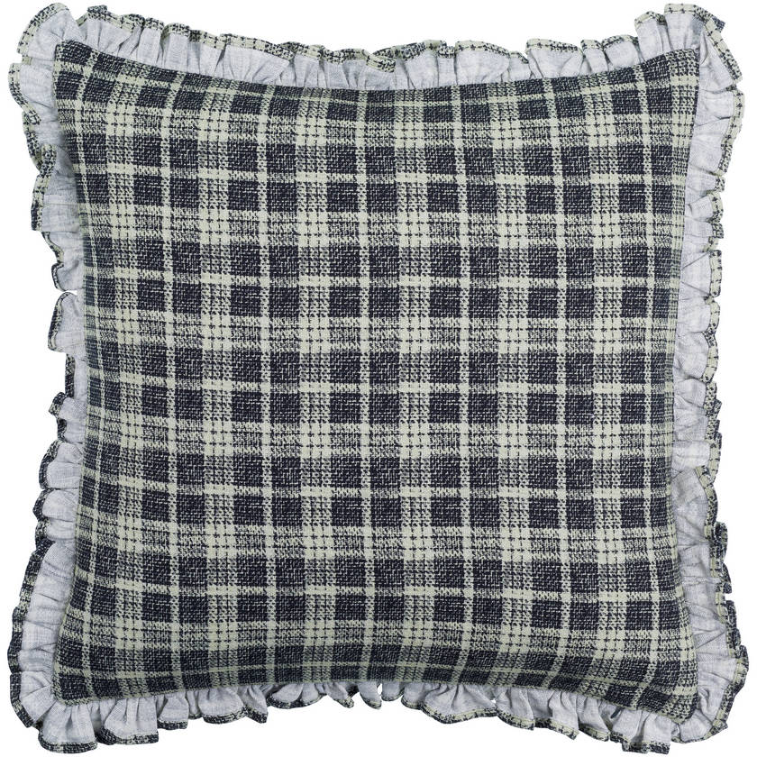 Kanda Black Pillow Cover