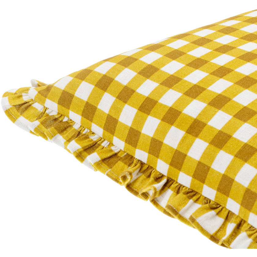 Melchor Medium Brown/Mustard Pillow Cover