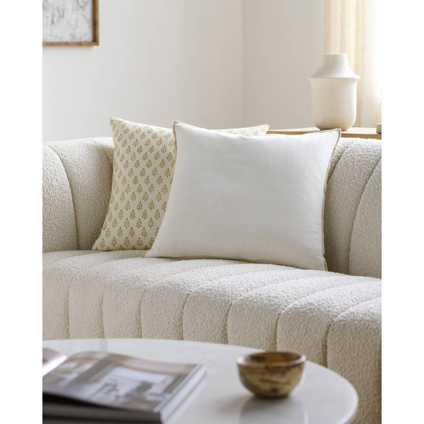 Christine Cream Pillow Cover