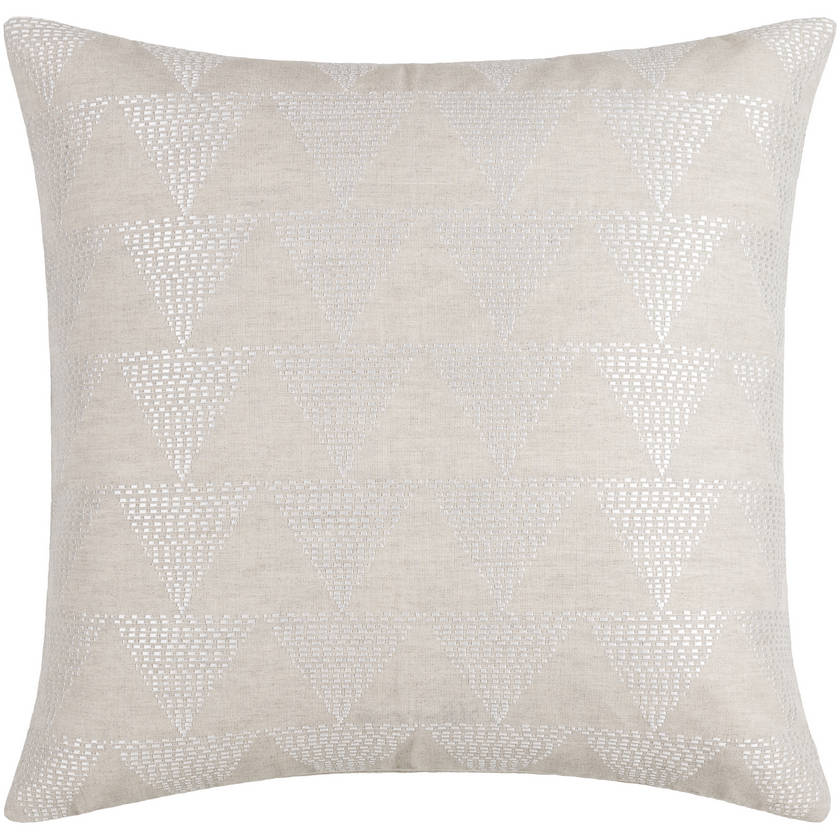 Delontae Beige Pillow Cover