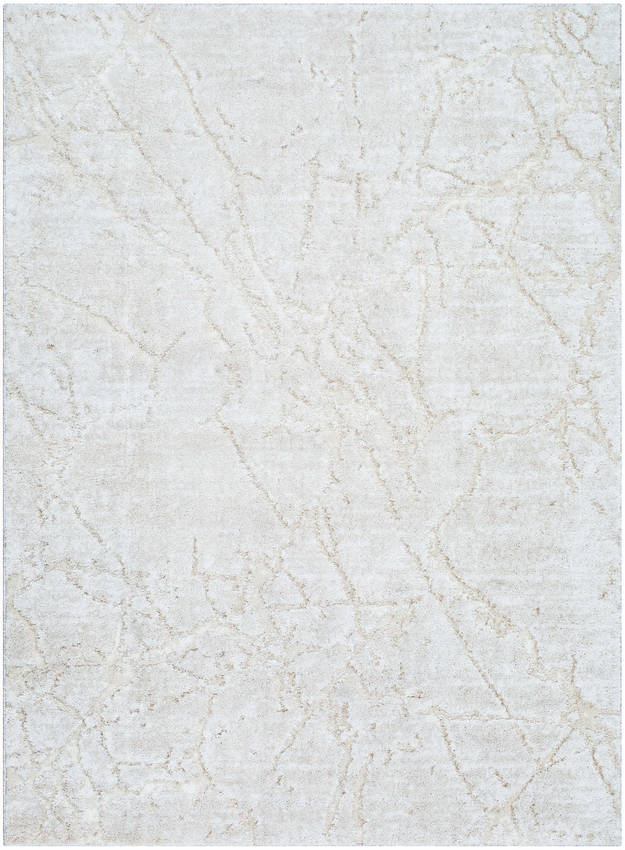 Dustee Cottage Light Silver Area Rug