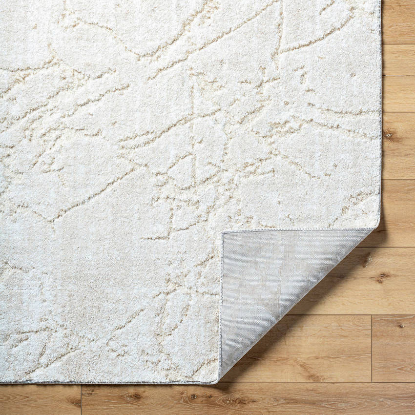 Dustee Cottage Light Silver Area Rug