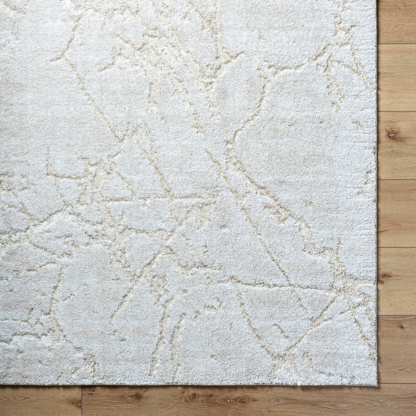 Dustee Cottage Light Silver Area Rug
