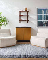 Millet Cottage Pewter Area Rug