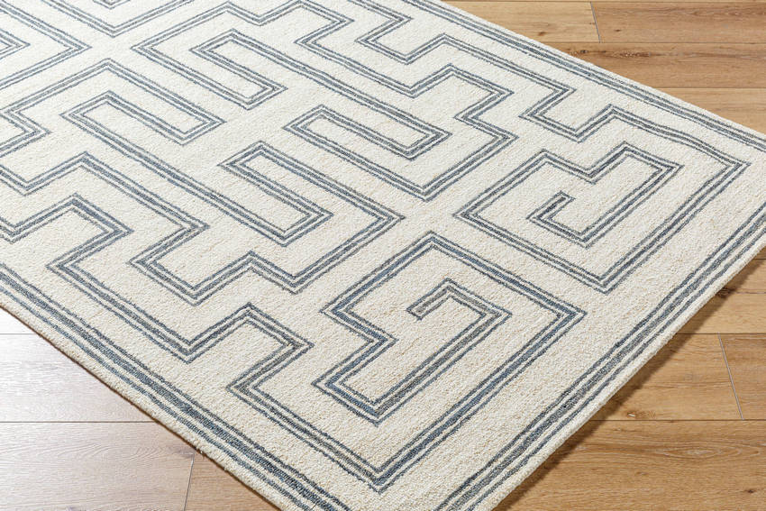 Capria Global Medium Gray/Light Beige Area Rug