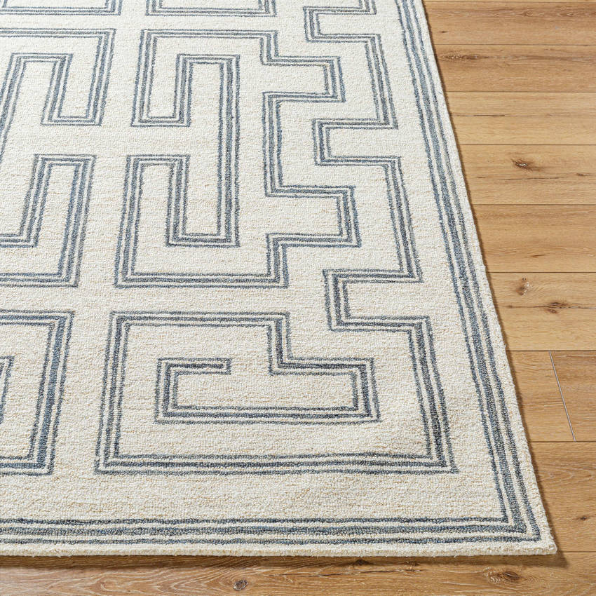 Capria Global Medium Gray/Light Beige Area Rug