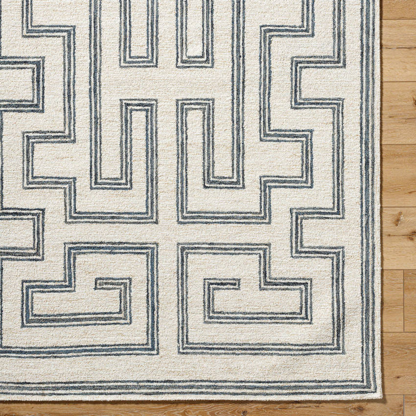 Capria Global Medium Gray/Light Beige Area Rug