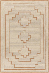 Colona Global Dark Brown/Light Beige Area Rug