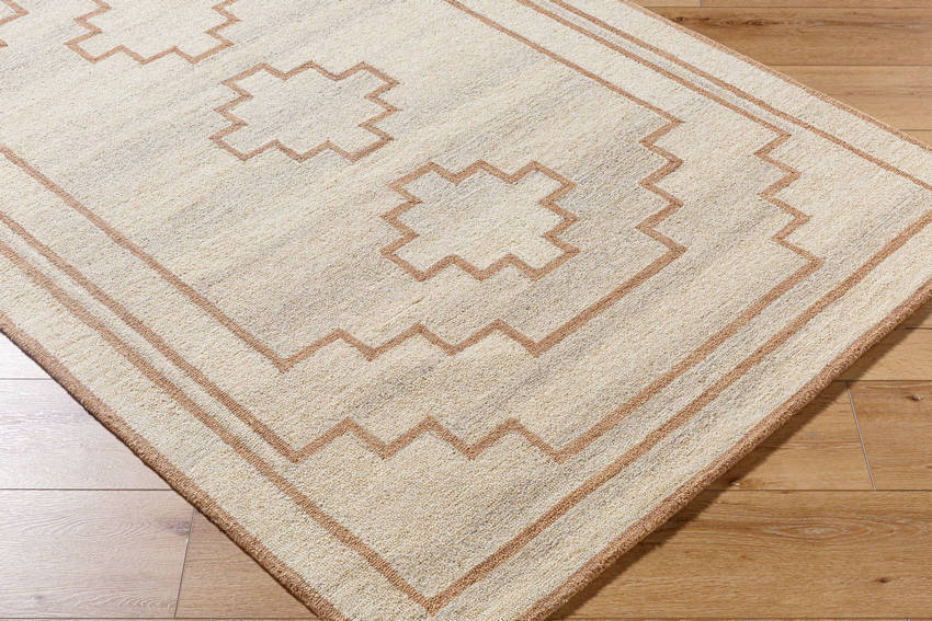 Colona Global Dark Brown/Light Beige Area Rug