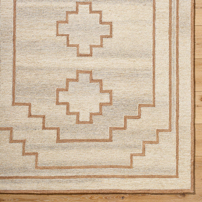 Colona Global Dark Brown/Light Beige Area Rug