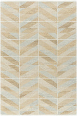 Micael Modern Medium Brown/Light Gray Area Rug