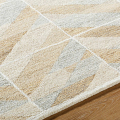 Micael Modern Medium Brown/Light Gray Area Rug