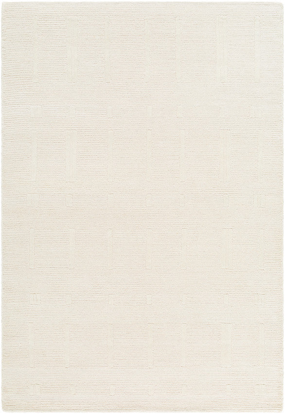 Rivkah Modern Ivory/Cream Area Rug