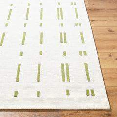 Rivkah Modern Olive Green Area Rug
