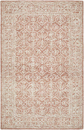 Henderson Traditional Khaki/Rose Gold Area Rug