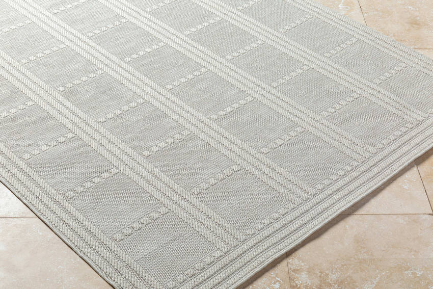 Pinar Global Light Gray Area Rug