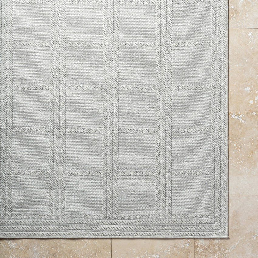 Pinar Global Light Gray Area Rug