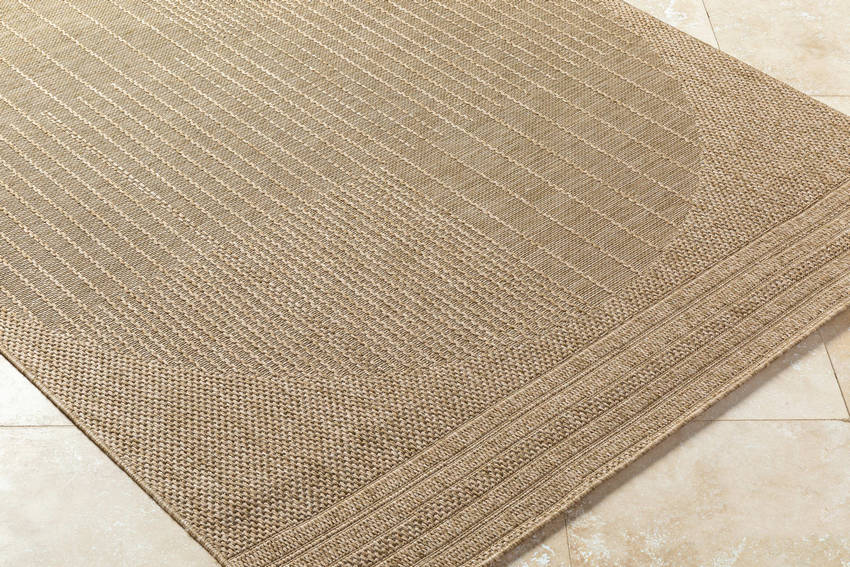 Ladaris Cottage Light Brown Area Rug