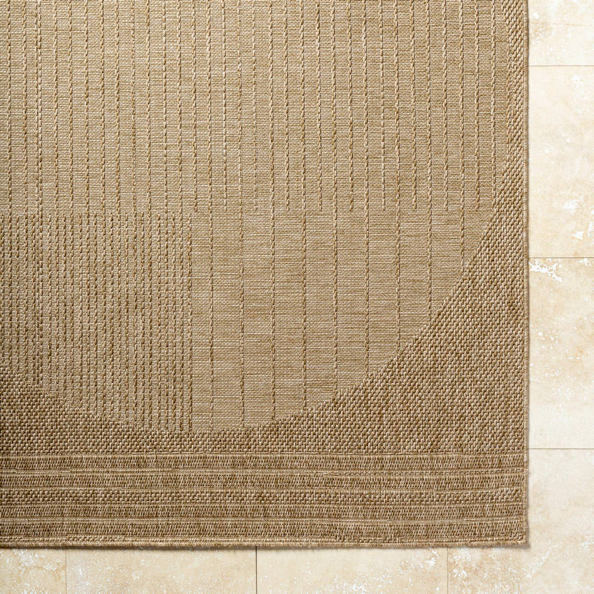 Ladaris Cottage Light Brown Area Rug