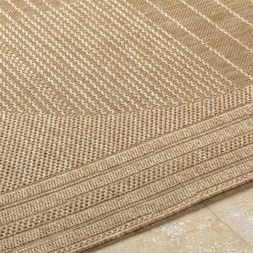 Ladaris Cottage Light Brown Area Rug
