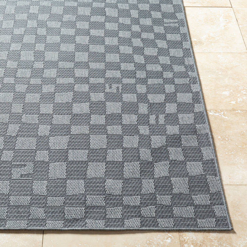 Tiphanie Cottage Charcoal Area Rug