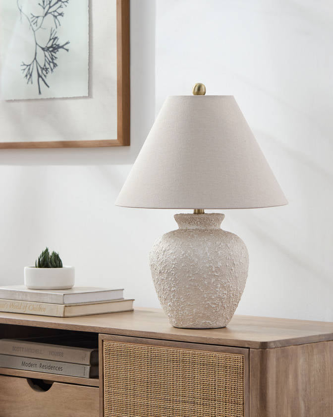 Kalan Modern Gray Table Lamp