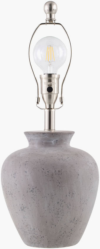 Kalan Modern Gray/Beige Table Lamp