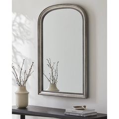 Kenyanna Traditional Metallic - Silver Wall Mirror