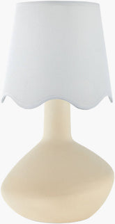 Eiman Rustic White/Cream Table Lamp