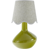 Eiman Rustic Green/Wheat Table Lamp