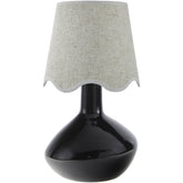 Eiman Rustic Black/Wheat Table Lamp