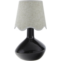 Eiman Rustic Black/Wheat Table Lamp