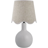 Rondy Rustic White/Wheat Table Lamp