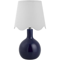 Rondy Rustic Dark Blue/White Table Lamp