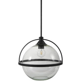 Jameila Rustic Black Ceiling Lighting
