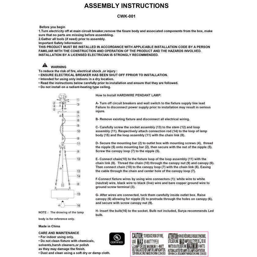 Glades Rustic Gold Ceiling Lighting