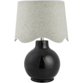 Tereza Rustic Black/Wheat Table Lamp
