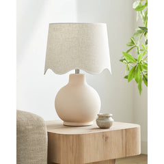 Tereza Rustic Cream/Wheat Table Lamp