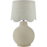 Tereza Rustic Cream/Wheat Table Lamp
