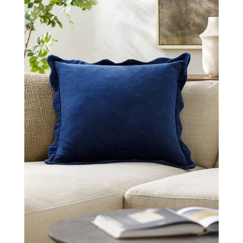 Vanessia Blue Pillow Cover