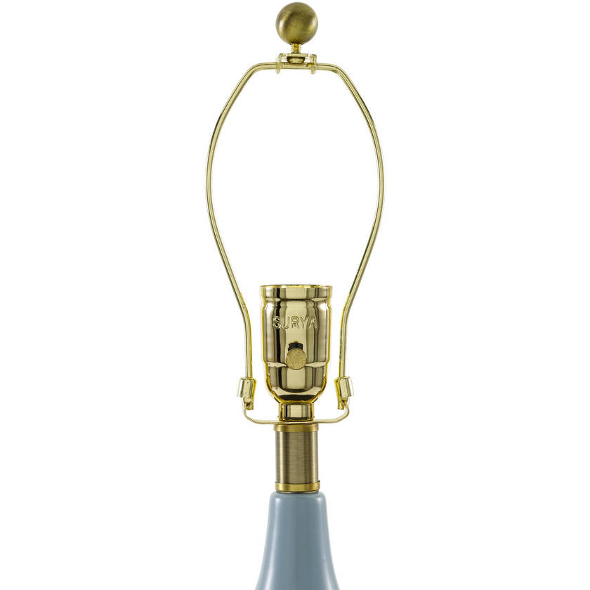 Katerine Cottage Bright Blue Table Lamp