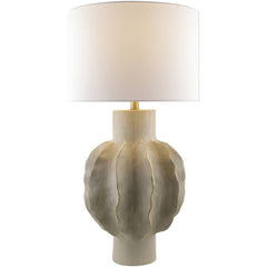 Jaryd Rustic Light Gray Table Lamp