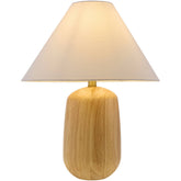 Tarik Traditional Beige Table Lamp